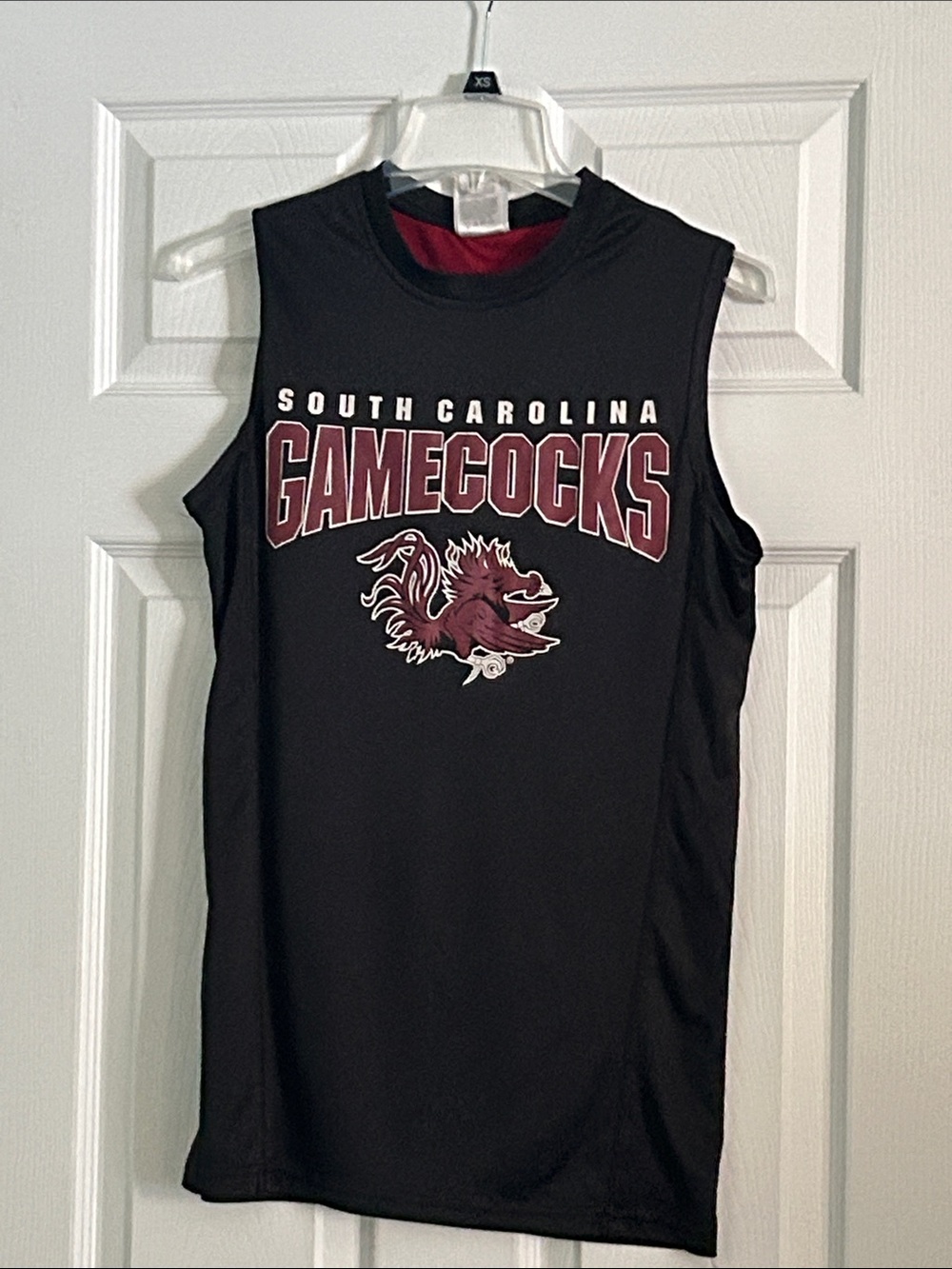 Knights Apparel South Carolina Gamecocks Sleeveless Tank - Black/Maroon